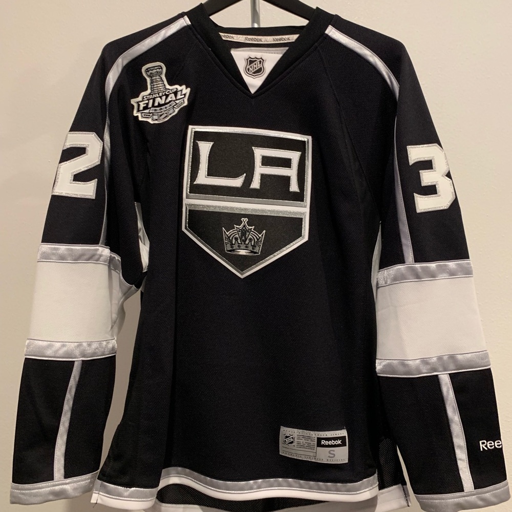 Reebok 2014 Stanley Cup Jonathan Quick Jersey SM